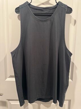lululemon athletica Charcoal Muscle Tank - Oversized Fit